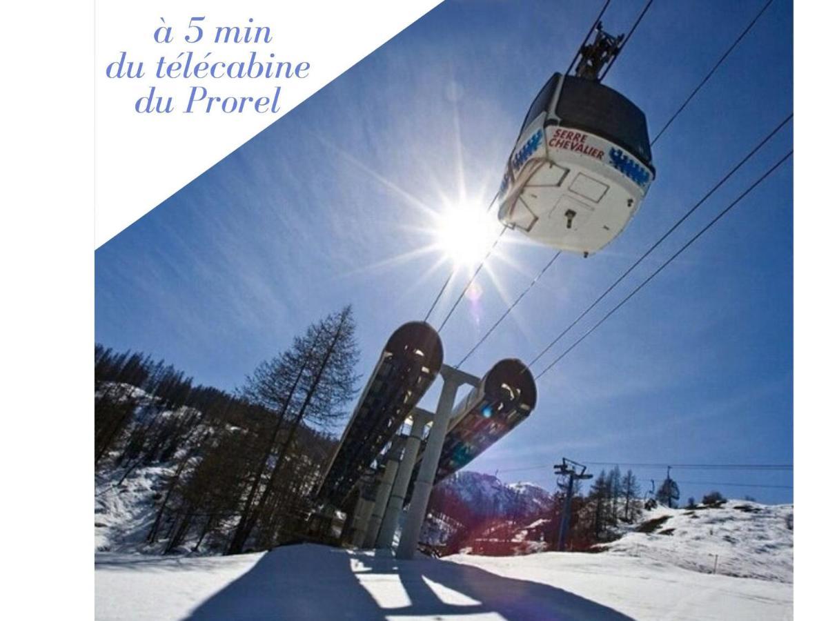 La Ruinee Appartement Chaleureux A Proximite Des Pistes Et Commodites Briançon Exterior foto