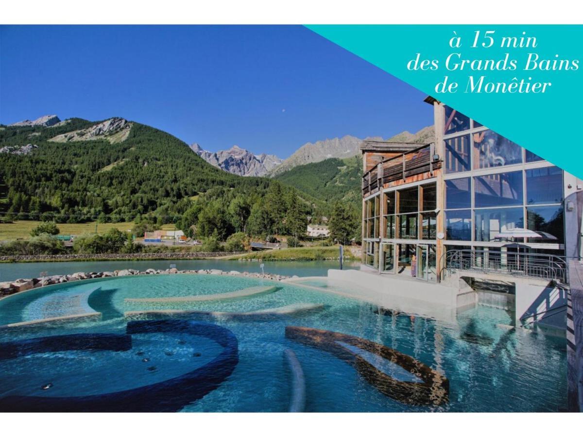 La Ruinee Appartement Chaleureux A Proximite Des Pistes Et Commodites Briançon Exterior foto
